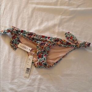 ANTONIO MELANI Pink Floral Bikini Bottom